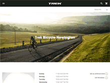 Tablet Screenshot of newingtonbike.com